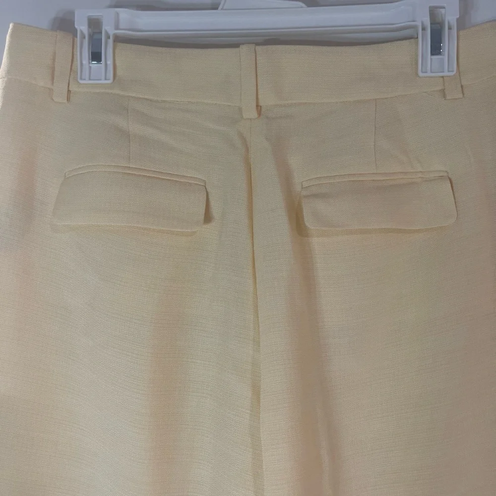 Elegant Cream Women's Pants